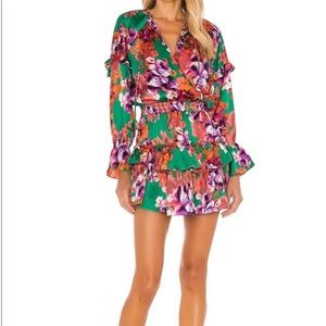MISA LOS ANGELES Amalya Dress-Lyana Floral- Size Small. Retail price-$318